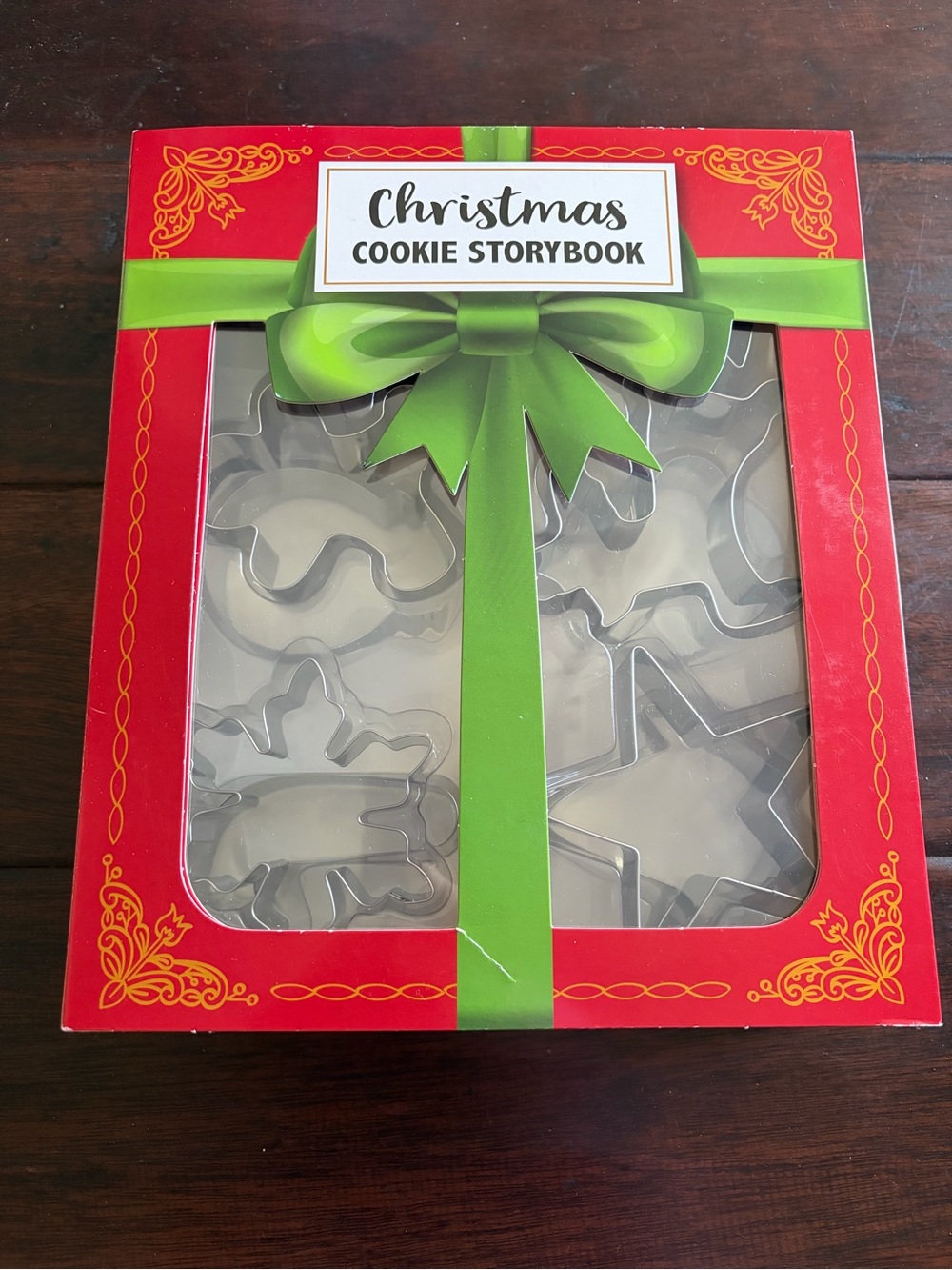 Holiday Cookie Cutter Set - Silver Stainless Steel Shapes